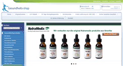 Desktop Screenshot of gezondheidswebwinkel.com